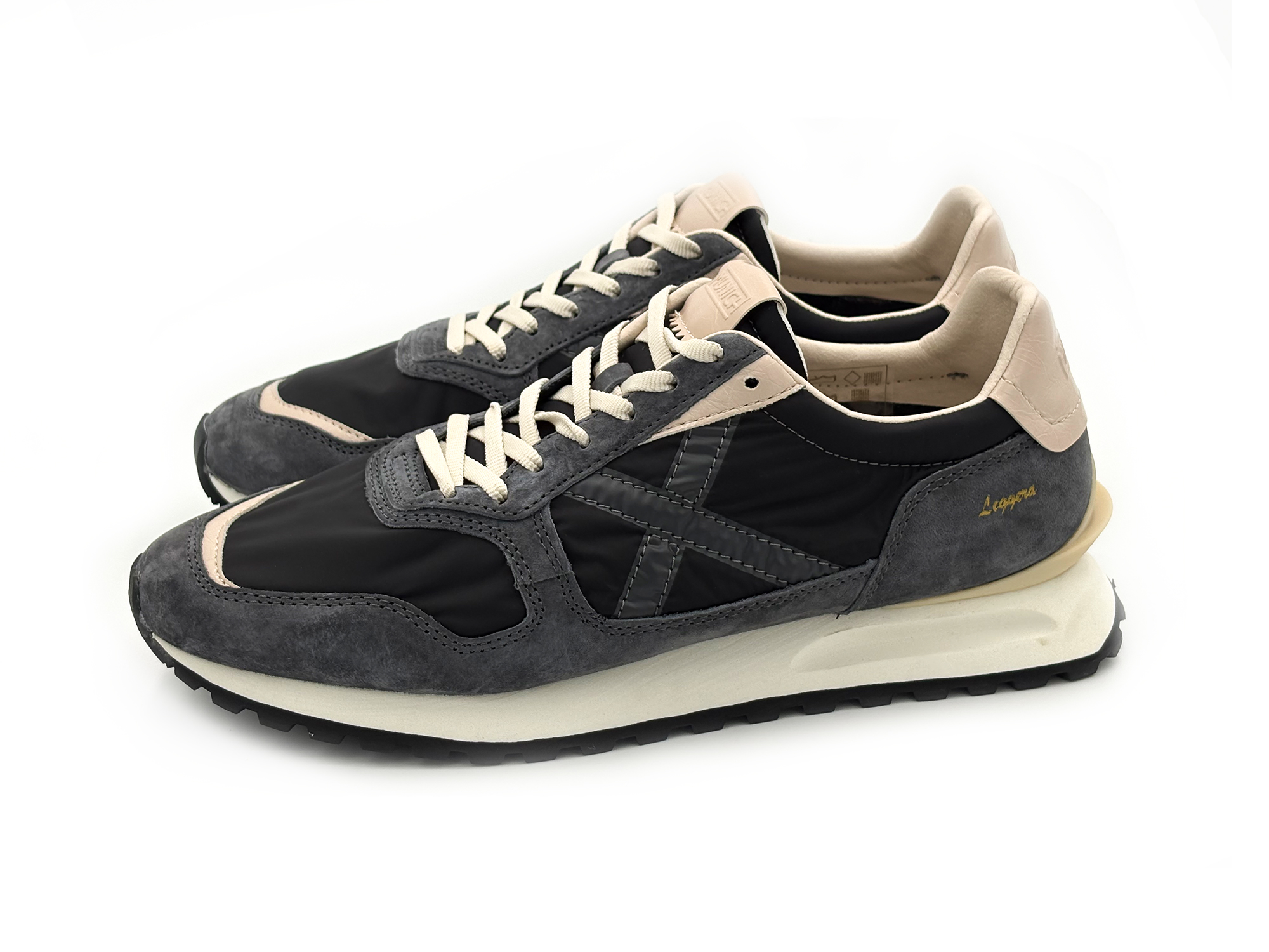Munich 8911004 Leggera 04 Deportivo Sneakers Antracita cordon Hombre