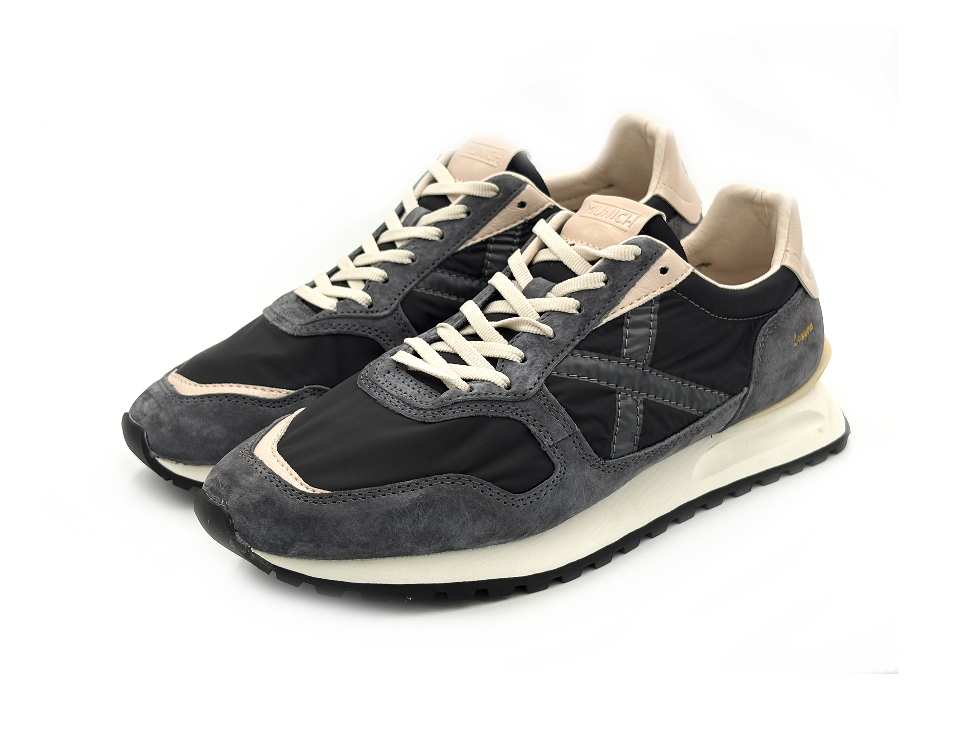 Munich 8911004 Leggera 04 Deportivo Sneakers Antracita cordon Hombre - Imagen 2