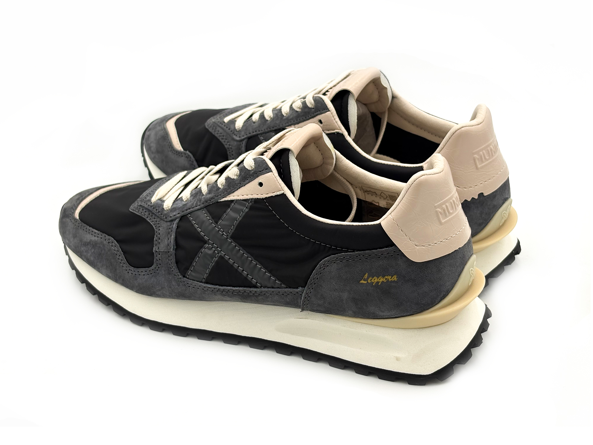Munich 8911004 Leggera 04 Deportivo Sneakers Antracita cordon Hombre - Imagen 4